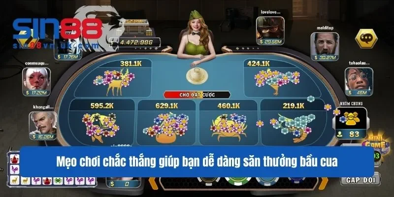 Mẹo chơi chắc thắng giúp bạn dễ dàng săn thưởng bầu cua Mẹo chơi chắc thắng giúp bạn dễ dàng săn thưởng bầu cua